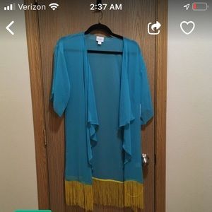 LuLaRoe BNWT Monroe kimono
